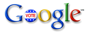 Google encouraged US citizens to exercise their right to vote on November 7th
